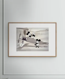 Plakater & Rammer<Poster & Frame Disney - Vintage Plane Movie No. 02 Flerfarvet
