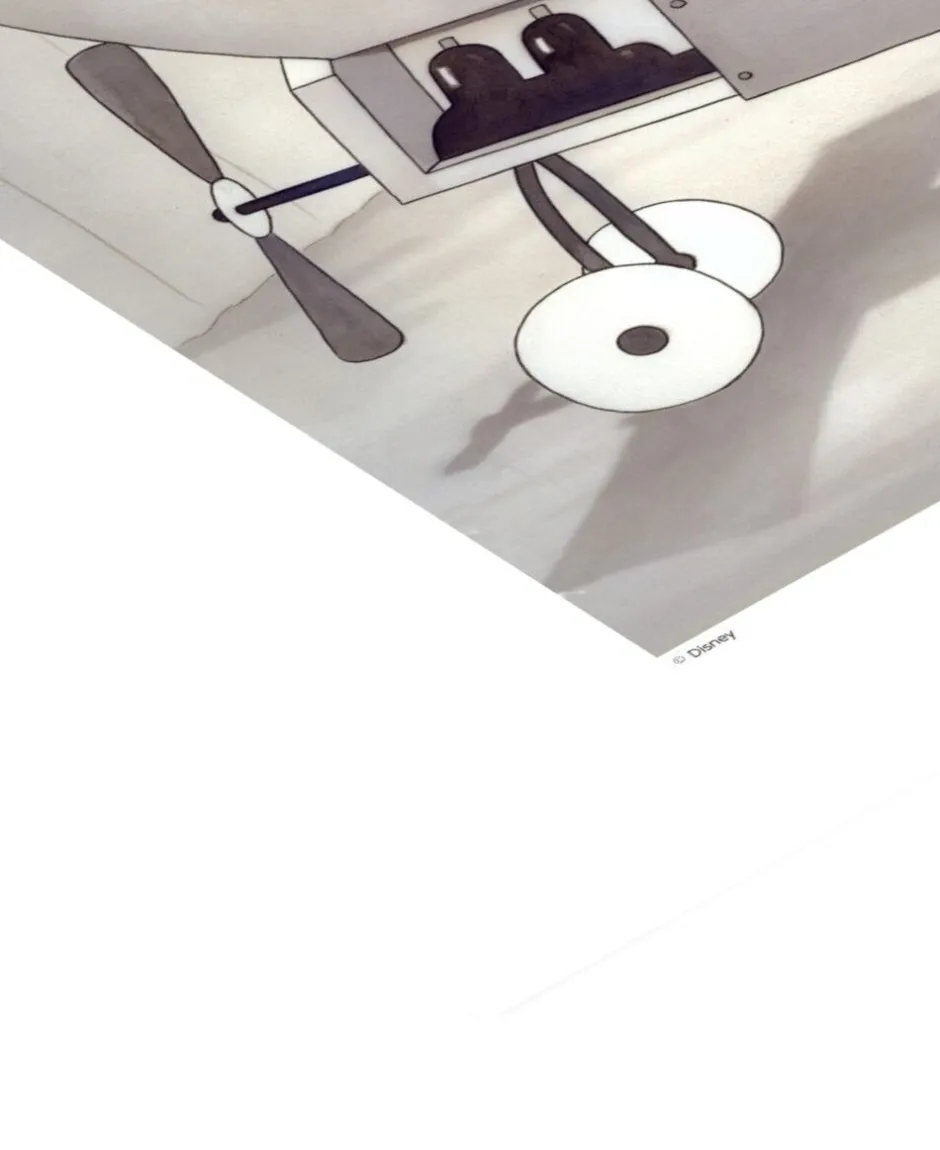 Plakater & Rammer<Poster & Frame Disney - Vintage Plane Movie No. 02 Flerfarvet