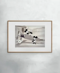Plakater & Rammer<Poster & Frame Disney - Vintage Plane Movie No. 02 Flerfarvet
