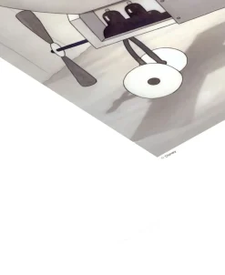Plakater & Rammer<Poster & Frame Disney - Vintage Plane Movie No. 02 Flerfarvet