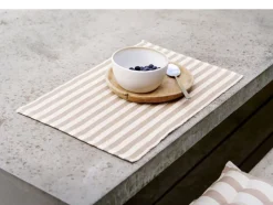 Tekstiler Til Borddækning<Södahl Dækkeserviet 33x48 2-pk Statement Stripe Beige