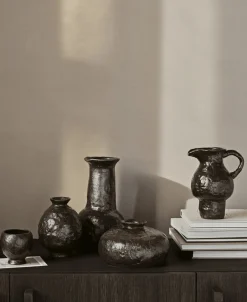 Vaser & Urtepotteskjulere<Ferm Living Doro Vase - H11 - Coffee