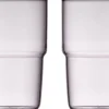 Glas<Lyngby Glas Drikkeglas Torino 40 cl 2 stk. Pink