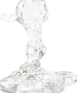 Lys & Lysestager<Polspotten drip candle holder glass S
