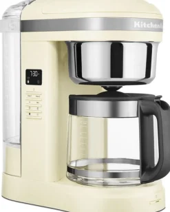 Kaffe & Te<KitchenAid Drip kaffemaskine creme 1,7 liter B