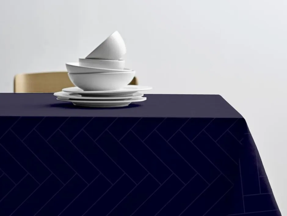 Tekstiler Til Borddækning<Södahl Dug dia180 Tiles Damask Indigo