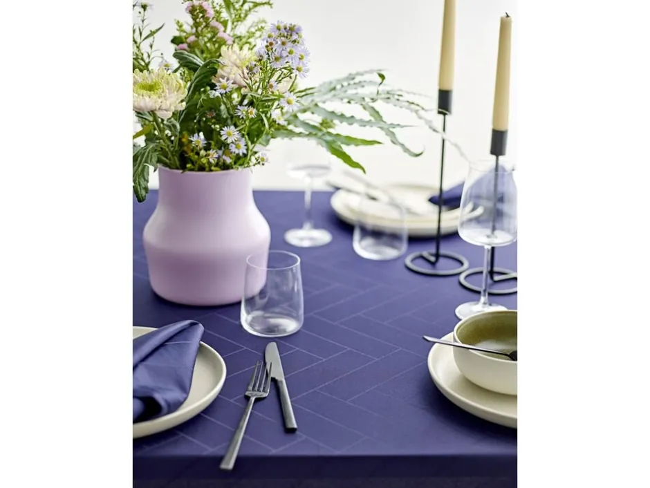 Tekstiler Til Borddækning<Södahl Dug Tiles Damask Indigo