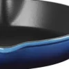 Gryder & Pander<Le Creuset Dyb Stegepande i støbejern 26cm Azure Blue