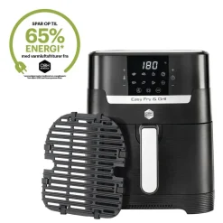 Køkkenmaskiner<OBH Nordica Easy Fry & Grill Precision 2in1 Black Digital