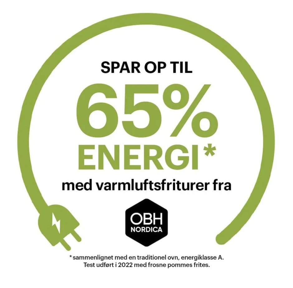 Køkkenmaskiner<OBH Nordica Easy Fry & Grill XXL 2in1 Silver