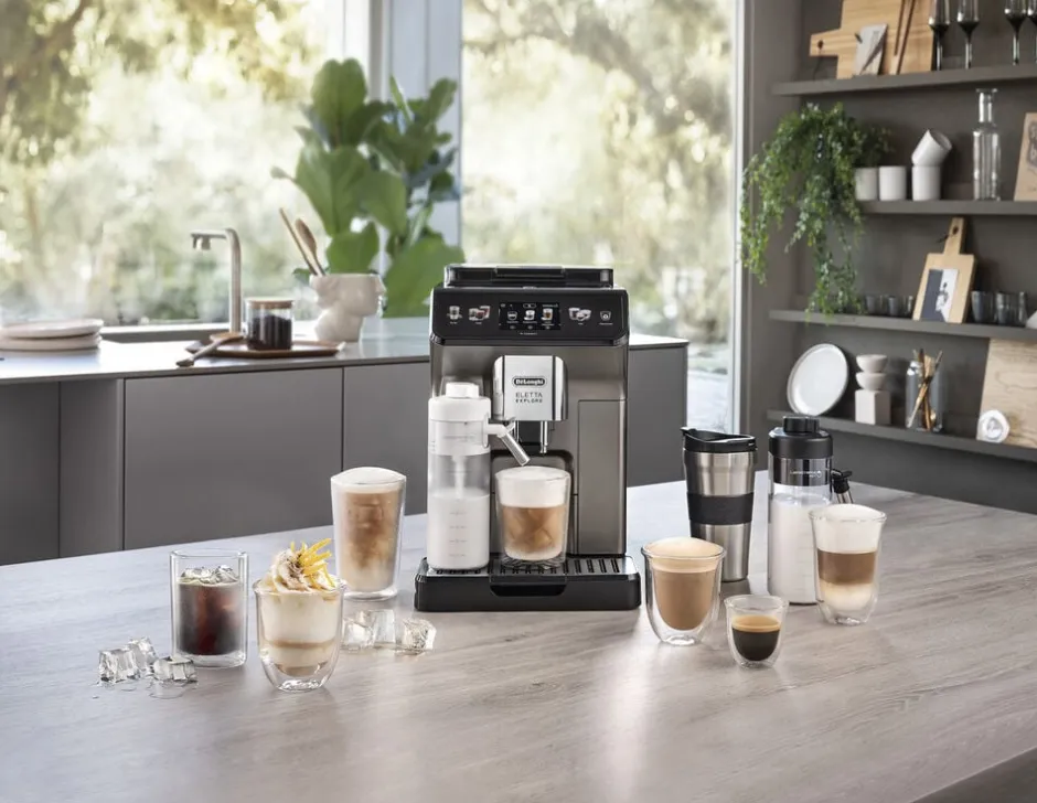 Kaffe & Te<Delonghi ECAM450. 86
