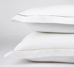 Sengetøj & Lagner<Magasin du Nord Collection Egyptisk sengesæt med broderet stikning Hvid/beige