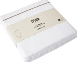 Sengetøj & Lagner<Magasin du Nord Collection Egyptisk sengesæt med broderet stikning Hvid/beige