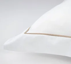 Sengetøj & Lagner<Magasin du Nord Collection Egyptisk sengesæt med broderet stikning Hvid/beige
