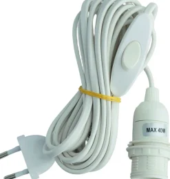 Lampetilbehør<Bungalow Electric cord white