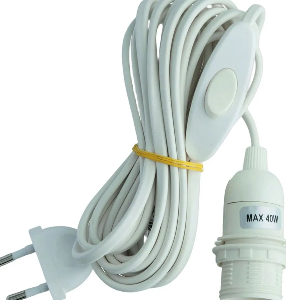 Lampetilbehør<Bungalow Electric cord white