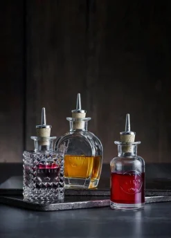 Bar & Vin<Luigi Bormioli Elixir No2 flaske med skænkeprop rund 10 cl.