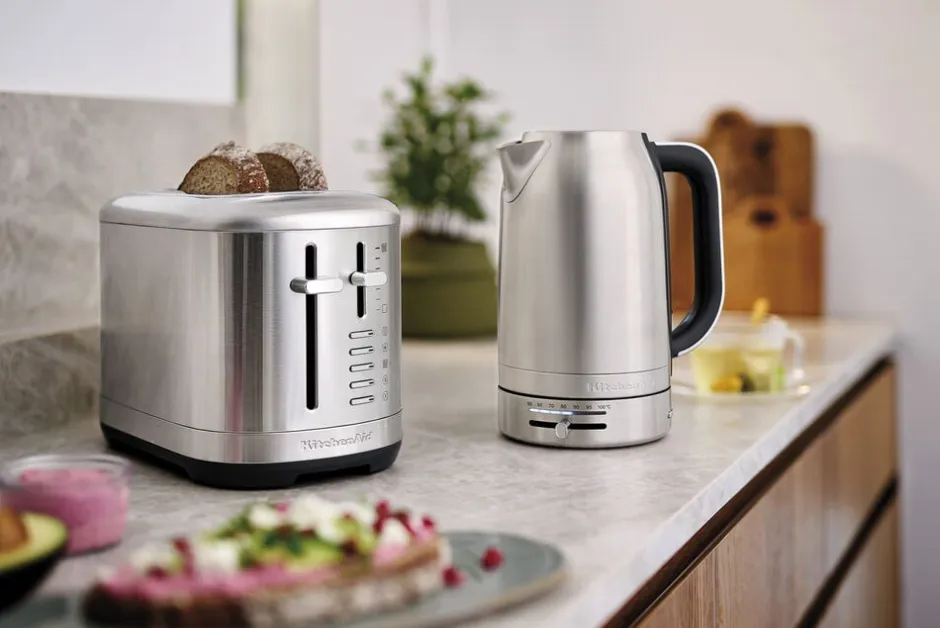 Køkkenmaskiner<KitchenAid Elkedel 1,7 L Silver