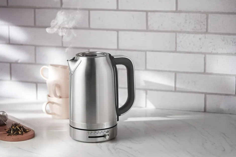 Køkkenmaskiner<KitchenAid Elkedel 1,7 L Silver