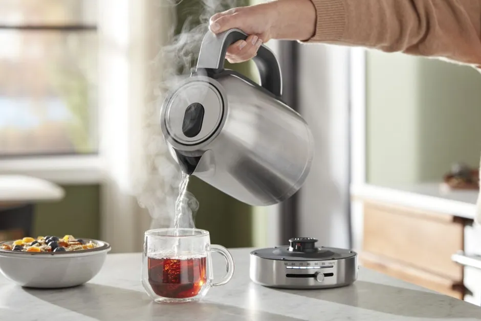 Køkkenmaskiner<KitchenAid Elkedel 1,7 L Silver