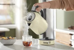 Køkkenmaskiner<KitchenAid Elkedel 1,7 L Creme
