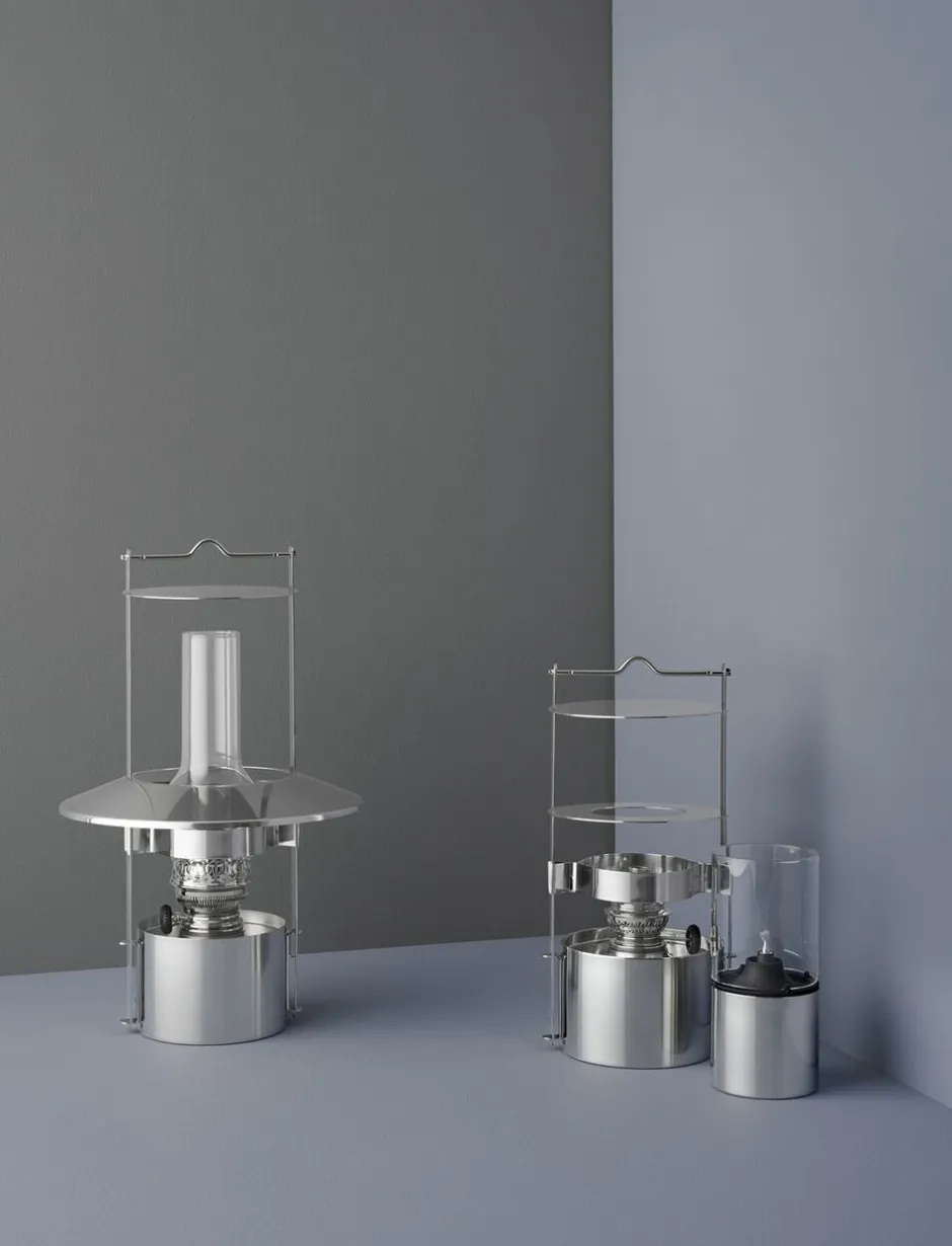 Trådløse Lamper<Stelton EM skibslampe H 43 cm steel