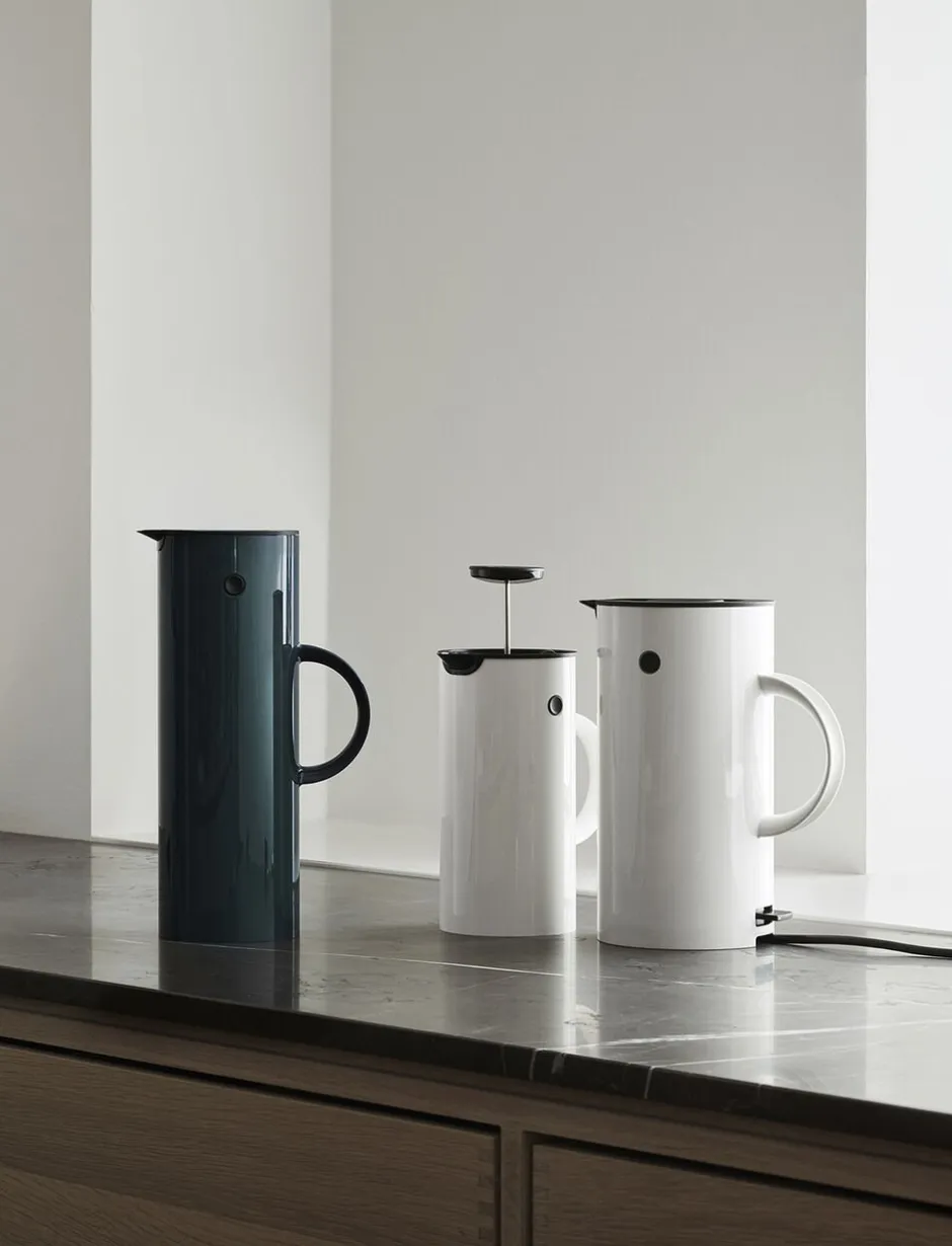 Kaffe & Te<Stelton EM77 termokande 1 l, black
