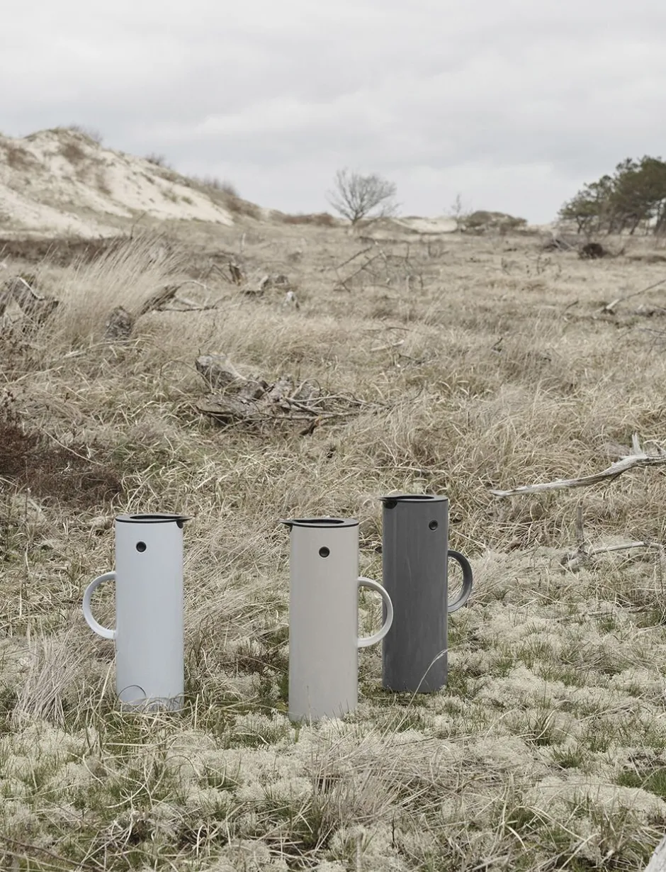 Kaffe & Te<Stelton EM77 termokande 1 l, light grey