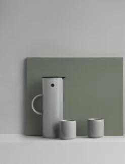 Kaffe & Te<Stelton EM77 termokande 1 l, light grey