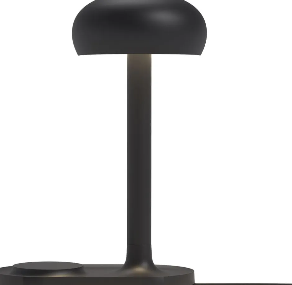 Bordlamper<Eva Solo Emendo lampe med Qi trådløs oplader Black
