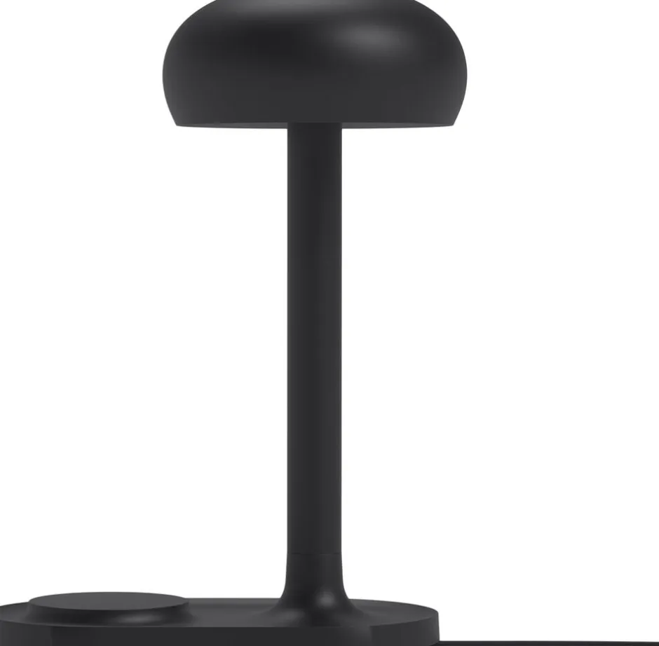 Bordlamper<Eva Solo Emendo lampe med Qi trådløs oplader Black