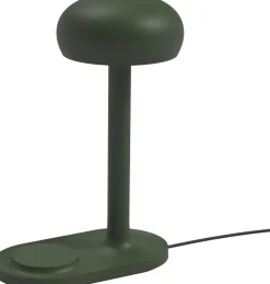 Bordlamper<Eva Solo Emendo lampe med Qi trådløs oplader Emerald