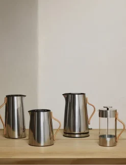 Køkkenmaskiner<Stelton Emma elkedel (EU) 1.2 l. steel