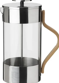 Kaffe & Te<Stelton Emma stempelkande 1 l. steel