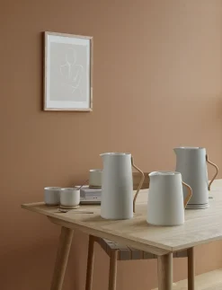 Kaffe & Te<Stelton Emma termokande, kaffe 1,2 l, sand