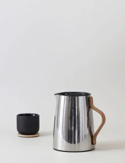 Kaffe & Te<Stelton Emma termokande, te 1 l. steel