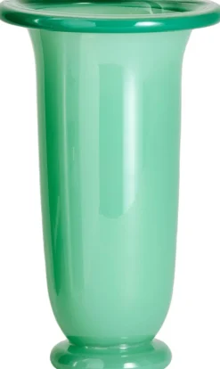 Vaser & Urtepotteskjulere<Hay Empire Vase-Large-Green with dark green rim