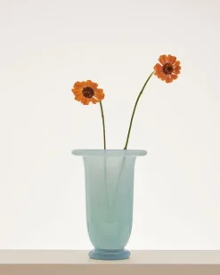 Vaser & Urtepotteskjulere<Hay Empire Vase-Medium-Ice blue with light blue base