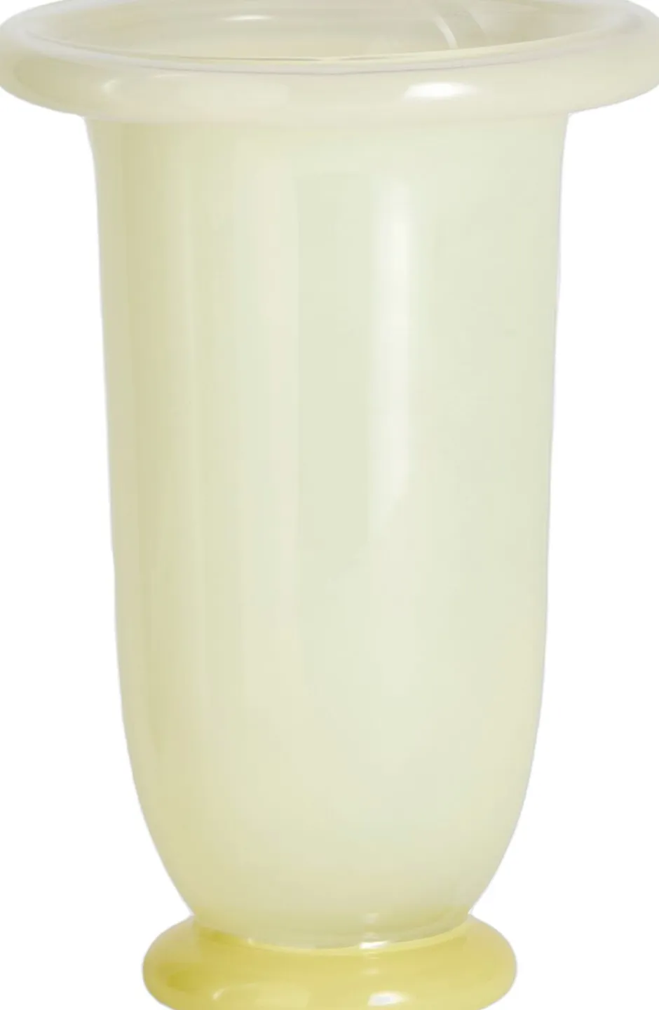 Vaser & Urtepotteskjulere<Hay Empire Vase-Medium-Lime yellow with dark lime base