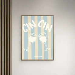 Plakater & Rammer<Poster & Frame Engberg Studio - Drinks with Me Flerfarvet