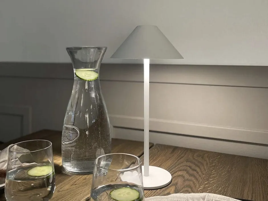 Bordlamper|Trådløse Lamper<House of Sander Era Tale Lamp White