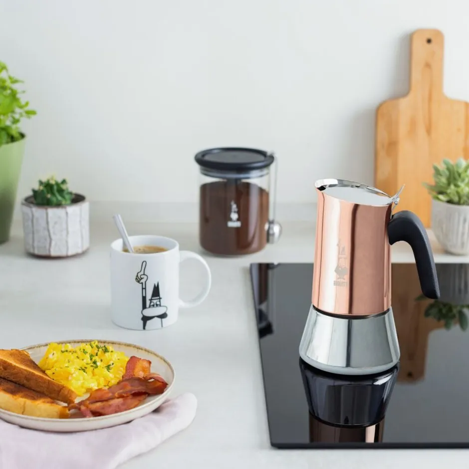Kaffe & Te<Bialetti Espressokande Venus, 4 kop Kobber