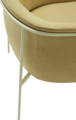 Møbler<Hübsch Eyrie Lounge Chair Yellow