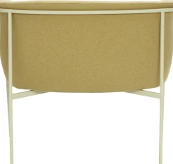 Møbler<Hübsch Eyrie Lounge Chair Yellow