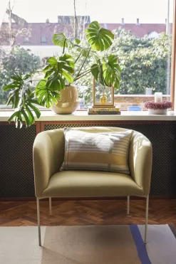 Møbler<Hübsch Eyrie Lounge Chair Yellow