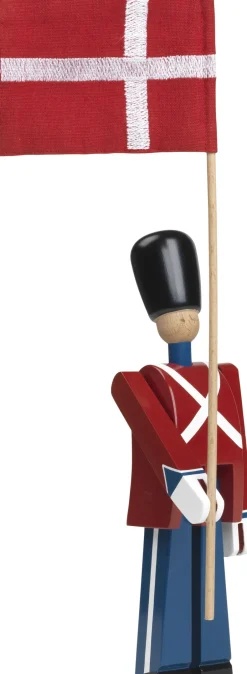Figurer & Skulpturer<Kay Bojesen Fanebærer med tekstilflag