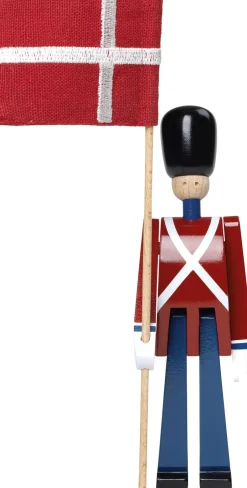 Figurer & Skulpturer<Kay Bojesen Fanebærer mini rød/blå/hvid
