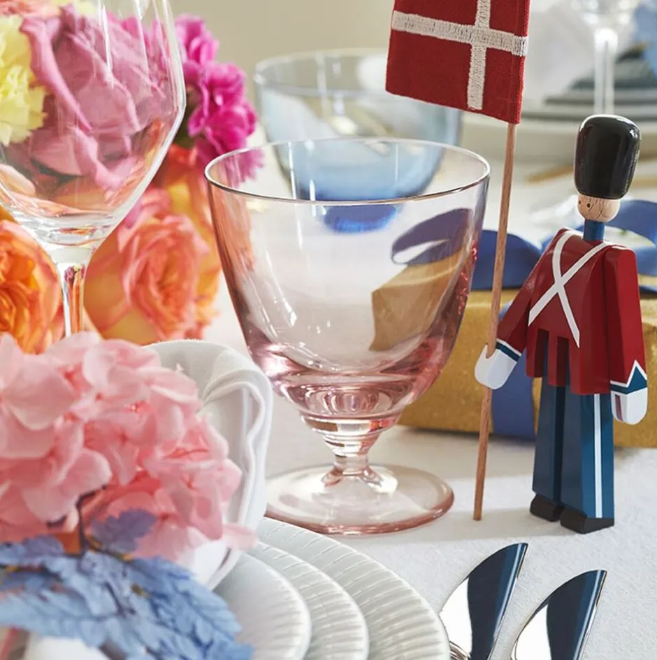 Figurer & Skulpturer<Kay Bojesen Fanebærer mini rød/blå/hvid