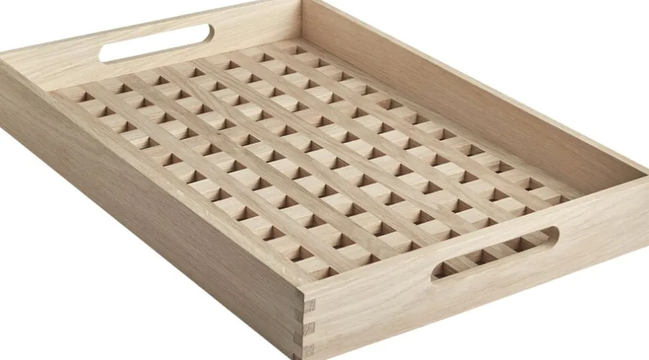 Tilbehør Til Bordet<Skagerak Fionia Tray 52x36, Oak, 100%