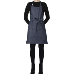 Tekstiler Til Køkkenet<DutchDeluxes Five Pockets Apron , Slim Fit, Denim Brut